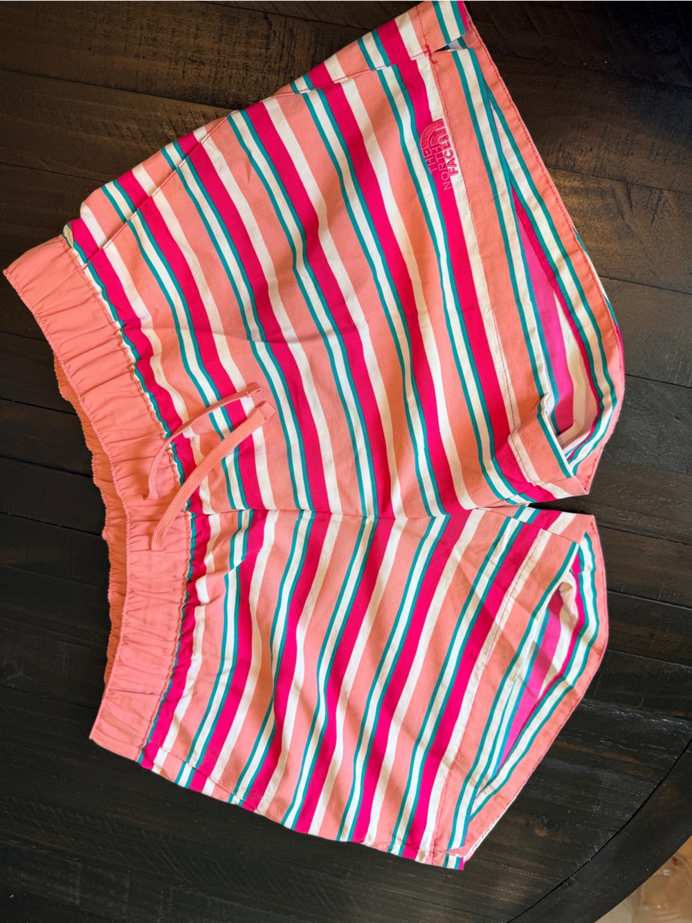 The North Face Ladies Class V Shorts – Mr. Pink Creekside Stripe Size L